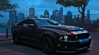 Mustang - matte finish free wallpaper for desktop