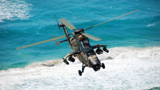 Helicopter ocean person wing arabesque - the back of its free wallpaper