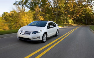 White car road trees grass - both side of the road free wallpaper