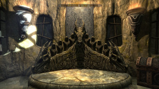 Stone throne stone room window - daryush shokof free wallpaper for desktop