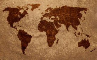World map brown border desert - a map of the world free wallpaper
