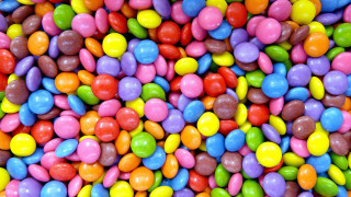 Candy beans colorful maximalism pastel - a pastel free wallpaper