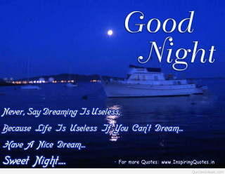 Boat good night message full 2 - felipe seade free wallpaper