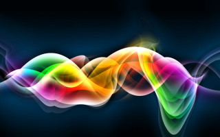 Colorful smoke light holography airbrush - abstract free wallpaper for desktop