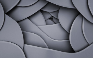 Gray abstract circular design manessier - ambient occlusion free wallpaper