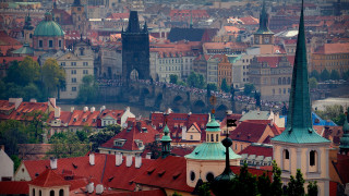Florence engelbach panorama bridge redroofs - a few building free wallpaper