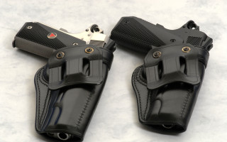 Black holsters silver metal cobra - armor free wallpaper for desktop