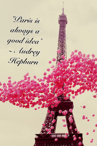 Eiffel tower pink balloons love - a.d.m. cooper free wallpaper