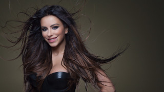 Woman long hair smiling wind 2 - bouchta el hayani free wallpaper