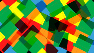 Colorful abstract squares rectangles generative - the middle of the image free wallpaper