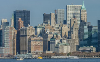 Cityscape bridge river boats tokyo - art fitzpatrick free wallpaper for desktop