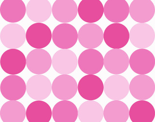 Pink polka dot minimalist abstract - a pink circle free wallpaper