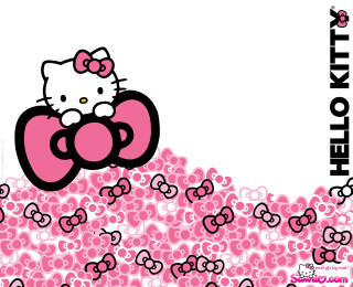 Hello kitty wallpaper pink bows - kitty wallpaper free wallpaper for desktop