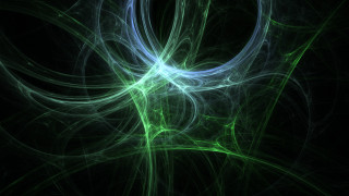 Green blue swirl black background - swirl free wallpaper for desktop