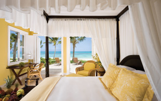 Canopy bed ocean view dreamy - a view of the ocean free wallpaper for desktop