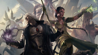 Couple monsters sky armor magic - clint cearley free wallpaper