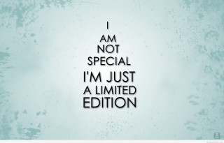 Not special limited edition blue - special free wallpaper
