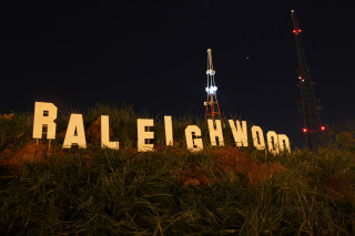 Haleighwood night tower sign light - a tower free wallpaper