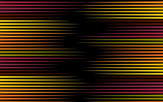 Black background multicolored pattern opart - bridget riley free wallpaper for desktop