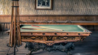 Pool table cues room chairs - a room free wallpaper for desktop