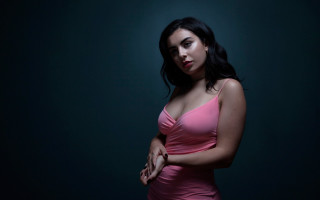 Pink dress elsa bleda black - elsa bleda free wallpaper