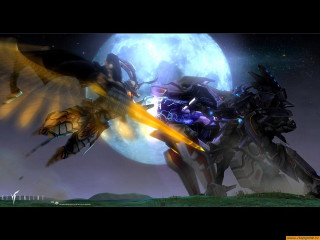 Large robot bird back full - a large bird free wallpaper for desktop