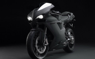 Black motorcycle dark room white - a white light free wallpaper