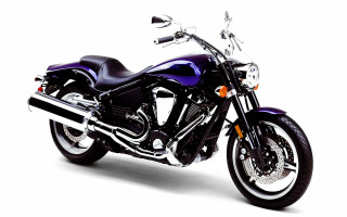 Black motorcycle cobra digital rendering - airbrush free wallpaper