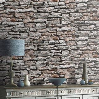 Stone wall lamp vases dresser - a lamp free wallpaper for tablet