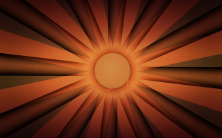 Sunburst white center black background - elizabeth murray free wallpaper