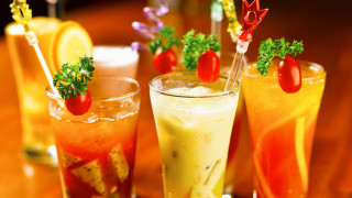 Drinks lemon blurry food christmas - a table top free wallpaper