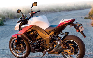 Motorcycle gravel road grass bushes - motorcycle free wallpaper