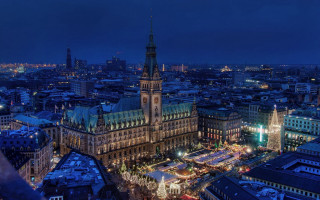 Cityscape clock tower florence engelbach - a cityscape free wallpaper for desktop
