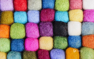 Multicolored wool pile white background - anni alber free wallpaper