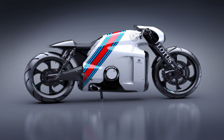 Motorcycle redwhiteblue stripe blackwheel digitalconcept - concept design free wallpaper for desktop