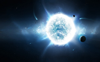 Sky star planet rocket aurora 2 - space free wallpaper for desktop