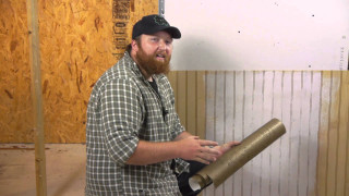 Man holding rolled metal room - large free wallpaper for desktop