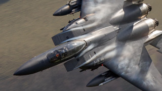 Jet fighter smoke landing precisionism 2 - a jet fighter free wallpaper