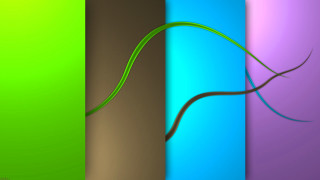 Green plant blue tube purple - a green plant free wallpaper