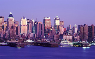 Tokyo skyline mountain water bridge - a large body of water in front free wallpaper