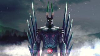 Man horns redball blackmask snow - a black mask free wallpaper