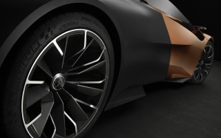 Car brown black wheel rims - design free wallpaper