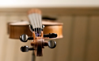 Violin string tilt shift shallow - a violin free wallpaper for desktop