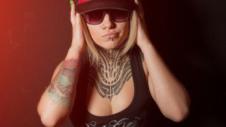 Woman hat sunglasses tattoos 3d - anita kunz free wallpaper