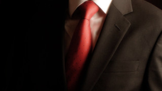 Man suit redtie character portrait - red tie free wallpaper for desktop