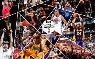 Basketball collage fans stadium banner - a collage of photos free wallpaper