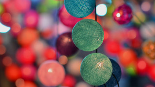 Lights bokeh microscopic blurry chromatic - ball free wallpaper