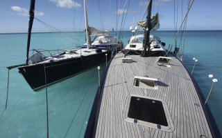 Boats water dock ocean sky - the water together free wallpaper