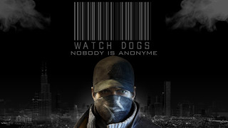 Man mask barcode jacket cityscape - free dogs wallpaper for desktop