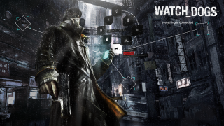 Man trench coat walking city - cyberpunk style free wallpaper